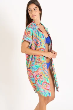 CHEMISE Bleu PALACA COTPRASLIN