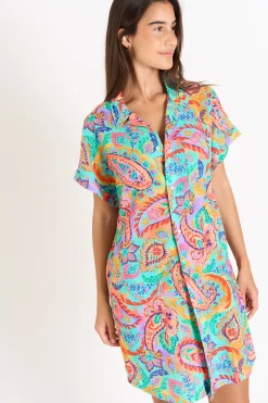 CHEMISE Bleu PALACA COTPRASLIN