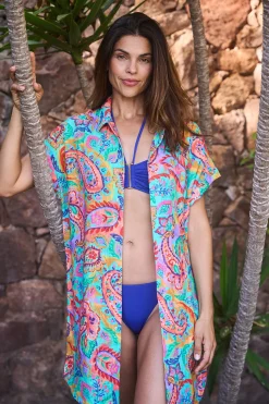 CHEMISE Bleu PALACA COTPRASLIN