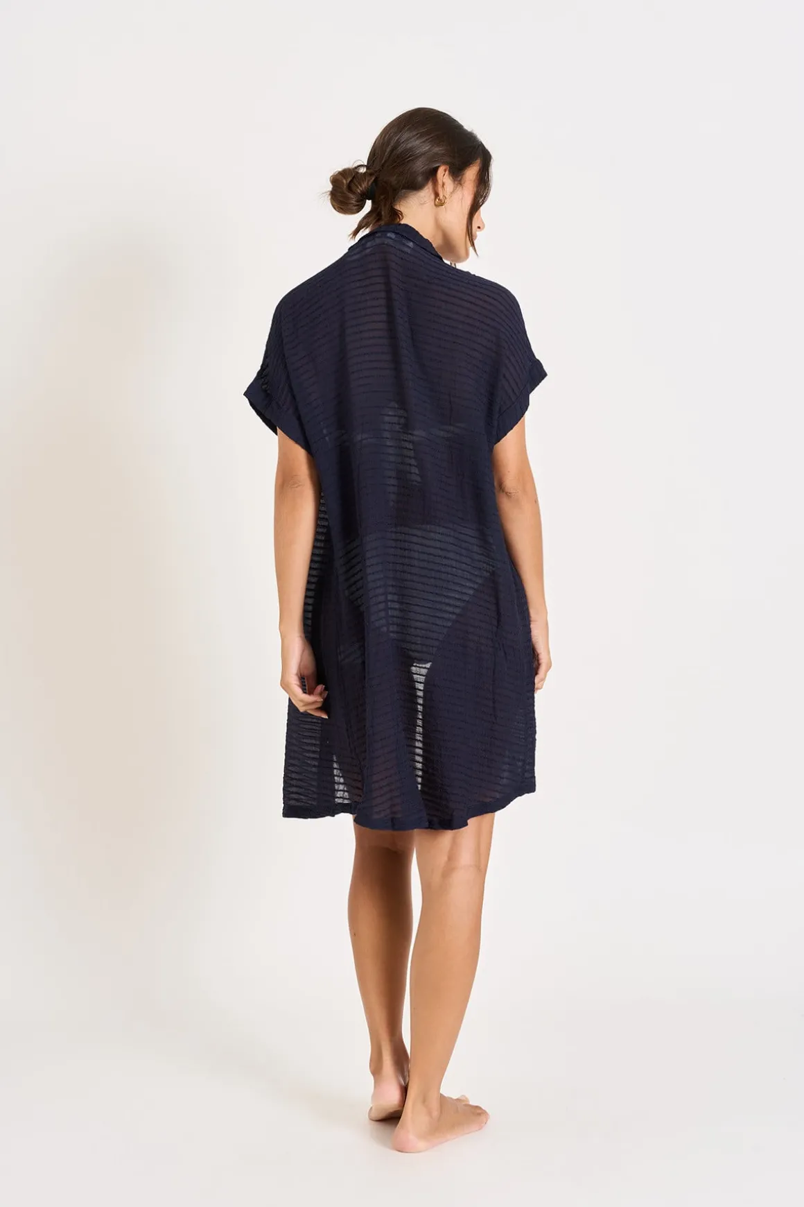 CHEMISE Bleu PALACA SOLOBEACH
