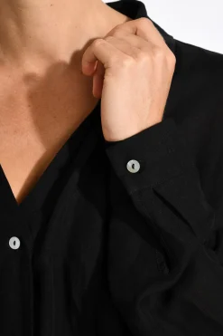 CHEMISE Noir AMANDINE ALAGOA