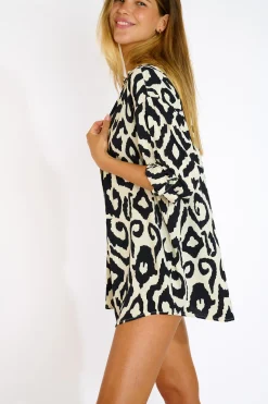 CHEMISE Noir SARAH LIMANIA