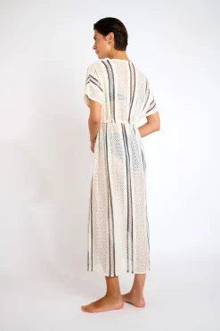 Kimono Ecru LIZAE MAYBOURNE