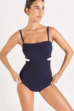 MAILLOT 1 PIECE Bleu ELINE TAMARINDO