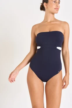 MAILLOT 1 PIECE Bleu ELINE TAMARINDO