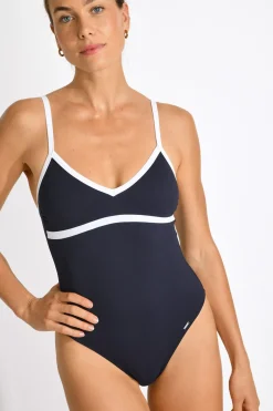 MAILLOT 1 PIECE Bleu GIULIA TAMARINDO
