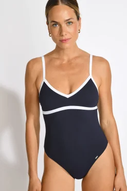 MAILLOT 1 PIECE Bleu GIULIA TAMARINDO