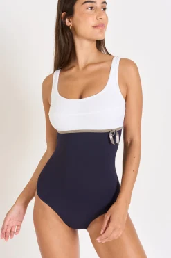 MAILLOT 1 PIECE Bleu MEGRANIE TAMARINDO