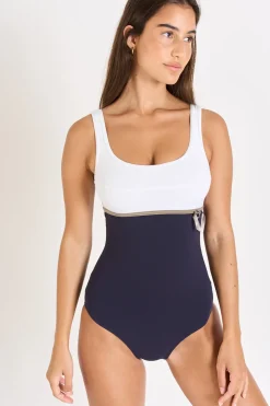MAILLOT 1 PIECE Bleu MEGRANIE TAMARINDO