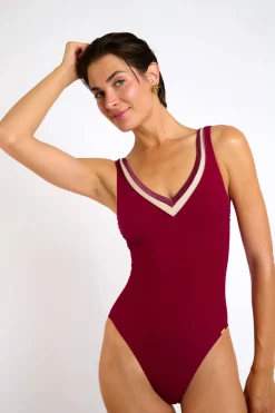 MAILLOT 1 PIECE Bordeaux ARIANA NAXOS