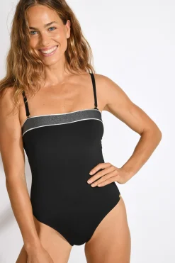 MAILLOT 1 PIECE Noir ACATIE NAXOS