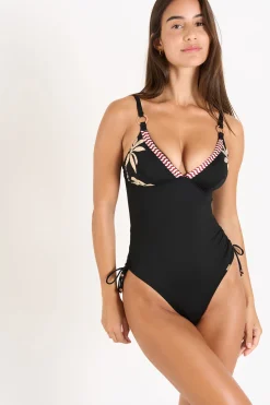 MAILLOT 1 PIECE Noir BEATRIZ AGULA