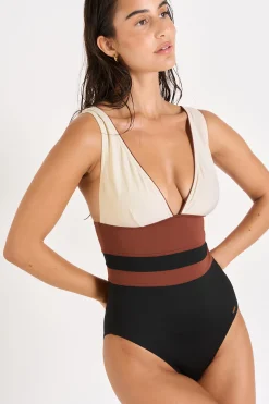 MAILLOT 1 PIECE Noir BERINE MASBATE