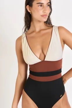 MAILLOT 1 PIECE Noir BERINE MASBATE