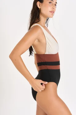 MAILLOT 1 PIECE Noir BERINE MASBATE