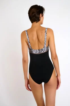 MAILLOT 1 PIECE Noir ESCONA SKINARIA