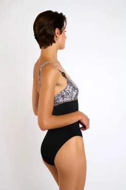 MAILLOT 1 PIECE Noir ESCONA SKINARIA