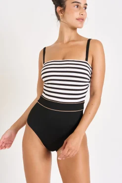 MAILLOT 1 PIECE Noir ISABEL GOMERA