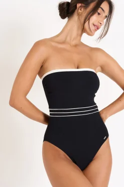 MAILLOT 1 PIECE Noir KIRANE PAIMPOL
