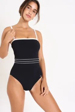 MAILLOT 1 PIECE Noir KIRANE PAIMPOL