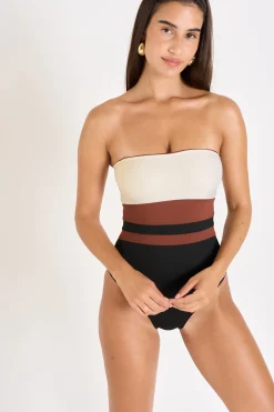 MAILLOT 1 PIECE Noir MILENA MASBATE