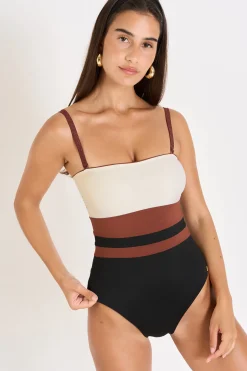 MAILLOT 1 PIECE Noir MILENA MASBATE