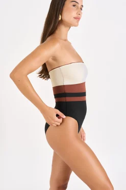 MAILLOT 1 PIECE Noir MILENA MASBATE