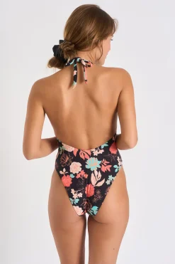 MAILLOT 1 PIECE Noir NOMADE ROSEWOOD