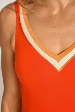 MAILLOT 1 PIECE Orange ARIANA NAXOS