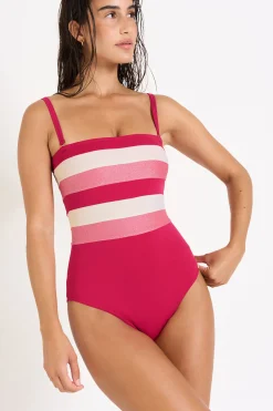 MAILLOT 1 PIECE Rose LEONIE NAXOS