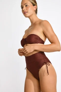 Maillot de bain 2 pièces acajou FEDYA & DIOME ADAMAN