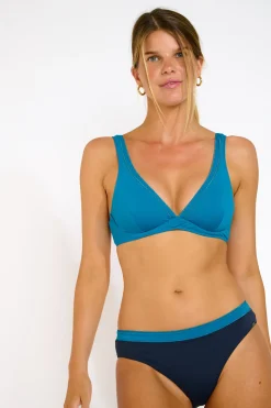 Maillot de bain 2 pièces bleu RAVI & BHARTIE FORMOSA