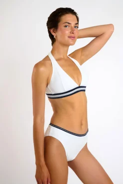 Maillot de bain 2 pièces écru PHOEBE & IRMA AMORGOS
