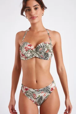Maillot de bain 2 pièces écru Marthe & Mauve Manglares