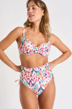 maillot de bain 2 pièces ecru SASKIA & DIOME MAKASSAR