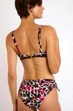 Maillot de bain 2 pièces imprimé animal INGRID & ELMA BARBATI