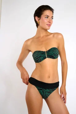 Maillot de bain 2 pièces imprimé animal FEDYA & MAUVE TIGAKI