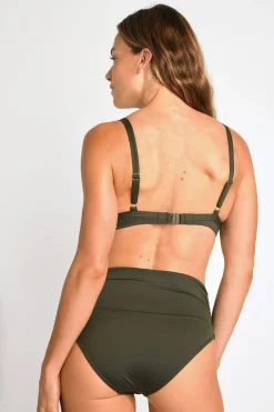 Maillot de bain 2 pièces Kaki SASKIA & ADELES HERMOSO