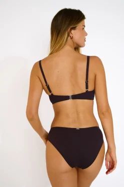 Maillot de bain 2 pièces marron STEGNA & IRMA MYRTOS
