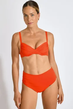 Maillot de bain 2 pièces mandarine SASKIA & ADELES HERMOSO