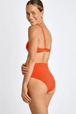 Maillot de bain 2 pièces mandarine SASKIA & ADELES HERMOSO