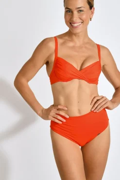 Maillot de bain 2 pièces mandarine SASKIA & ADELES HERMOSO