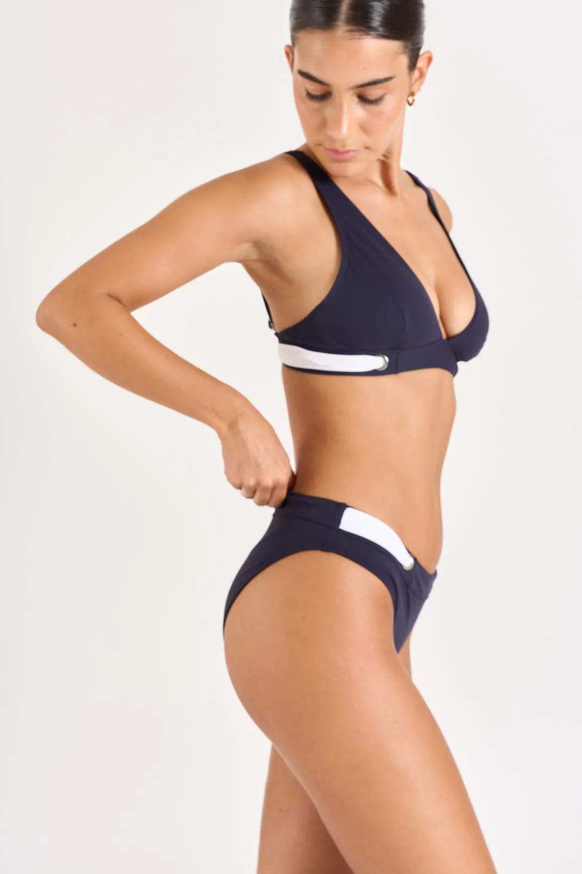 maillot de bain 2 pièces marine MAYLIS & BRUNE TAMARINDO