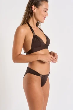 maillot de bain 2 pièces marron ASTRID & PINTURA ALAMOR