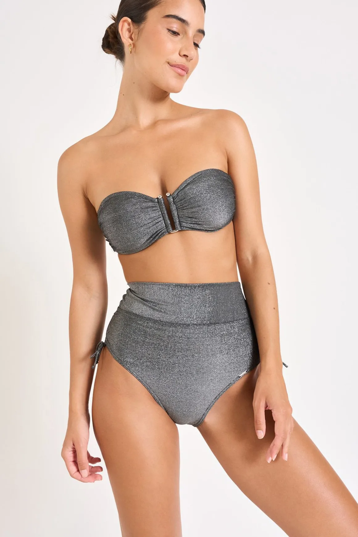 Maillot de bain 2 pièces noir FEDYA & DIOME ADAMAN