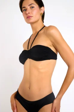 Maillot de bain 2 pièces noir FEDYA & STAEL MANDRAKI