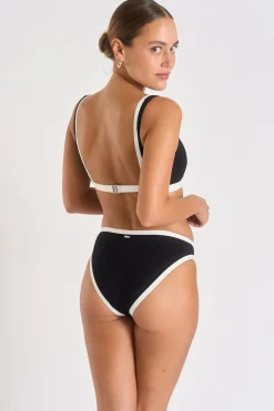 maillot de bain 2 pièces noir LOCANA & REINE PAIMPOL