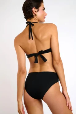 Maillot de bain 2 pièces triangle noir BAYRO & IRMA EDEN