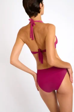 Maillot de bain 2 pièces triangle rose BAYRO & IRMA EDEN