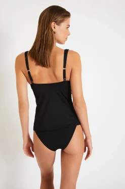Maillot de bain noir tankini JULIETTA & CHELY LAVANDOU
